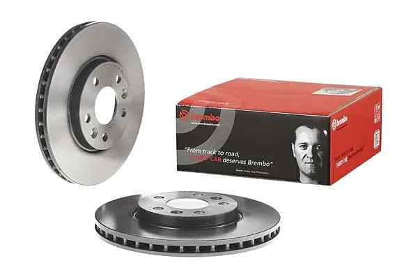 Диск гальмівний вентильований Nissan Townstar 15-25р Brembo (09.C655.11) - фото 2