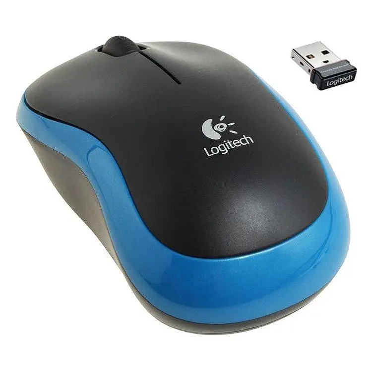 Миша Logitech M185 Wireless Mouse Синій (910-002236) 910-002236