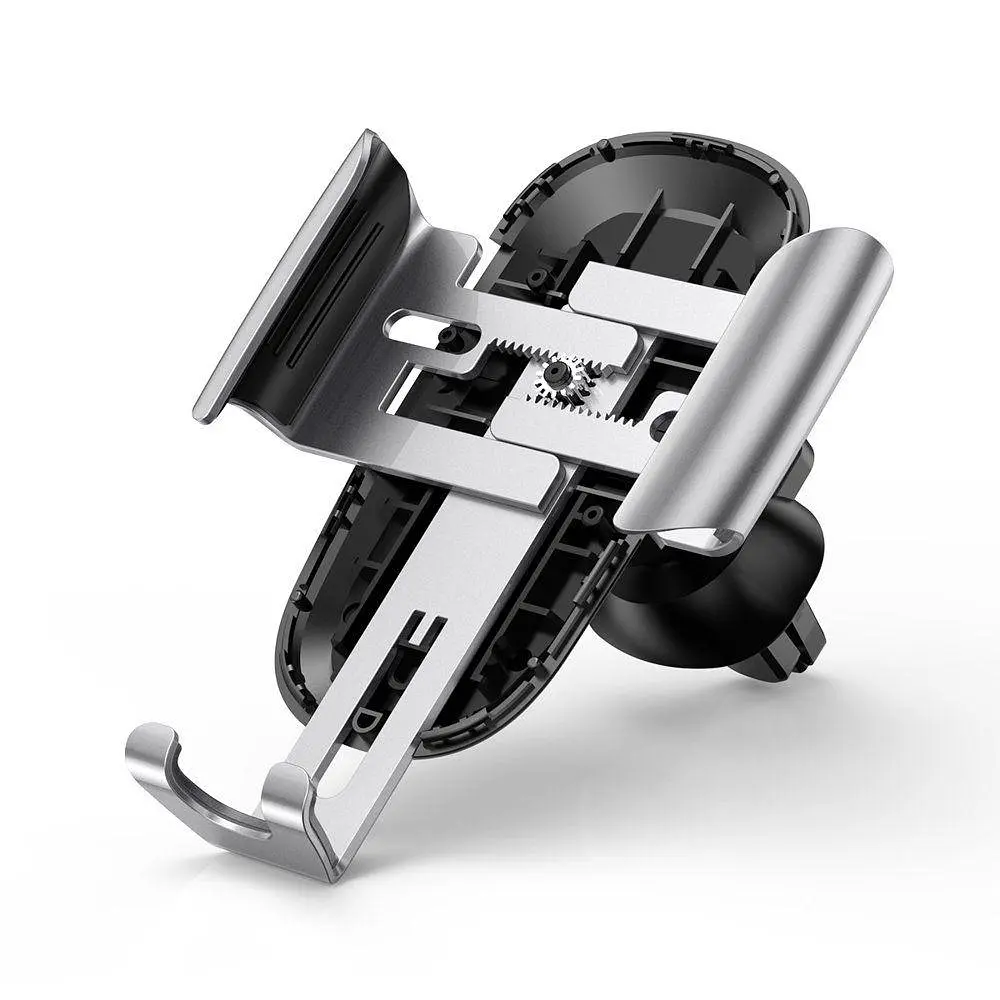 Автомобільний утримувач Baseus Future Gravity Car Mount SUYL-WL0S Сріблястий (1061821172) - фото 4