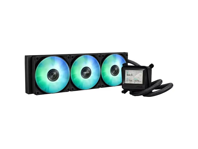 Водяне охолодження Asus MAX Gaming LC 360 ARGB LCD Black (90RC01G1-B0EAY0) - фото 8