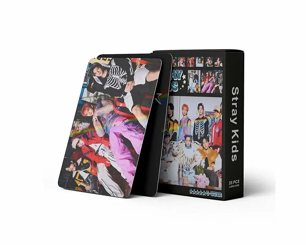 Ломо Карти Lomo Card China Stray Kids / SKZ Стрей Кідс голографічні СС C SK 09