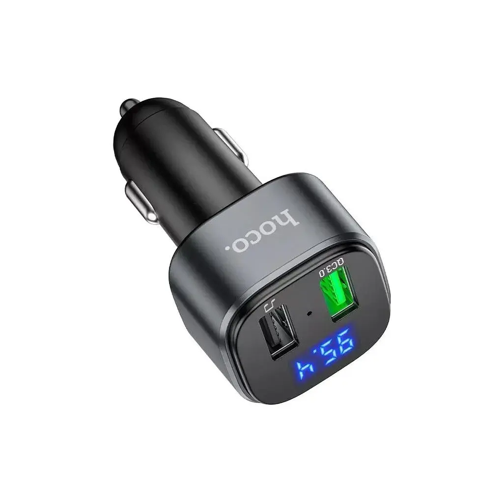 FM модулятор HOCO (E67, Black, Box) - фото 3