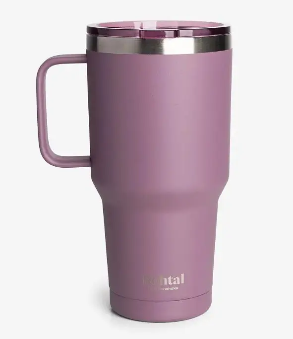 Термостакан SmartShake Bohtal з ручкою з нержавіючої сталі Tumbler Plum 900 мл (11290001) - фото 3