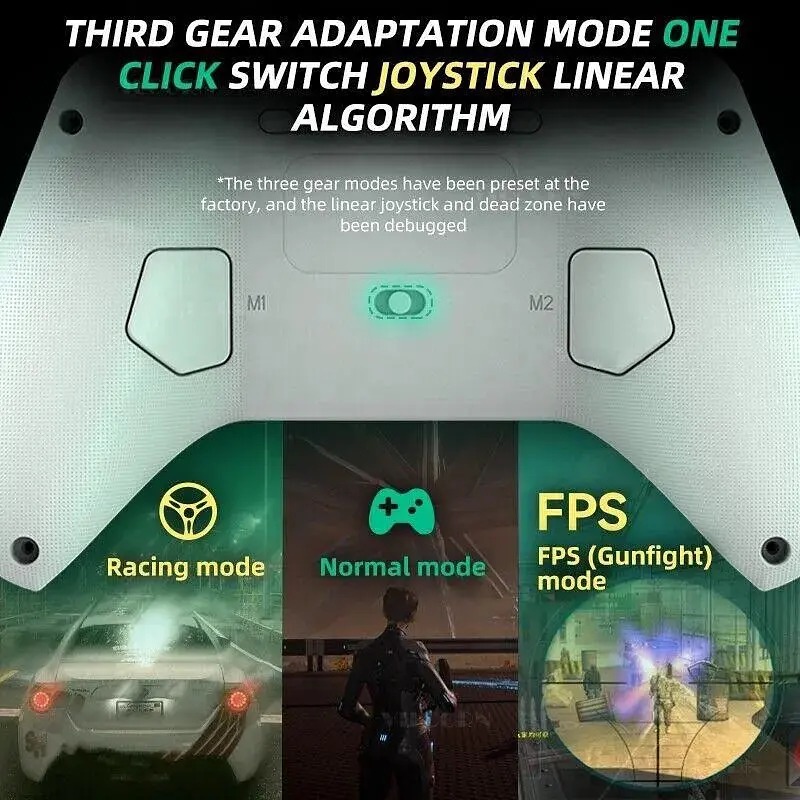 Бездротовий геймпад Z03 FPS для Android/iOS/Switch/ПК, 800 Гц, 3 режими - фото 4