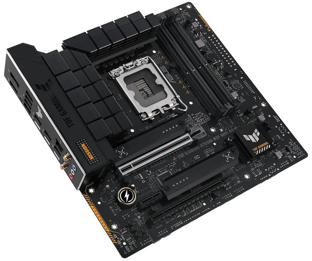 Материнська плата ASUS TUF Gaming B760M-BTF WiFi D4 (TUF Gaming B760M-BTF WiFi D4) (Socket 1700, Intel B760, Micro-ATX) Б/в - фото 5