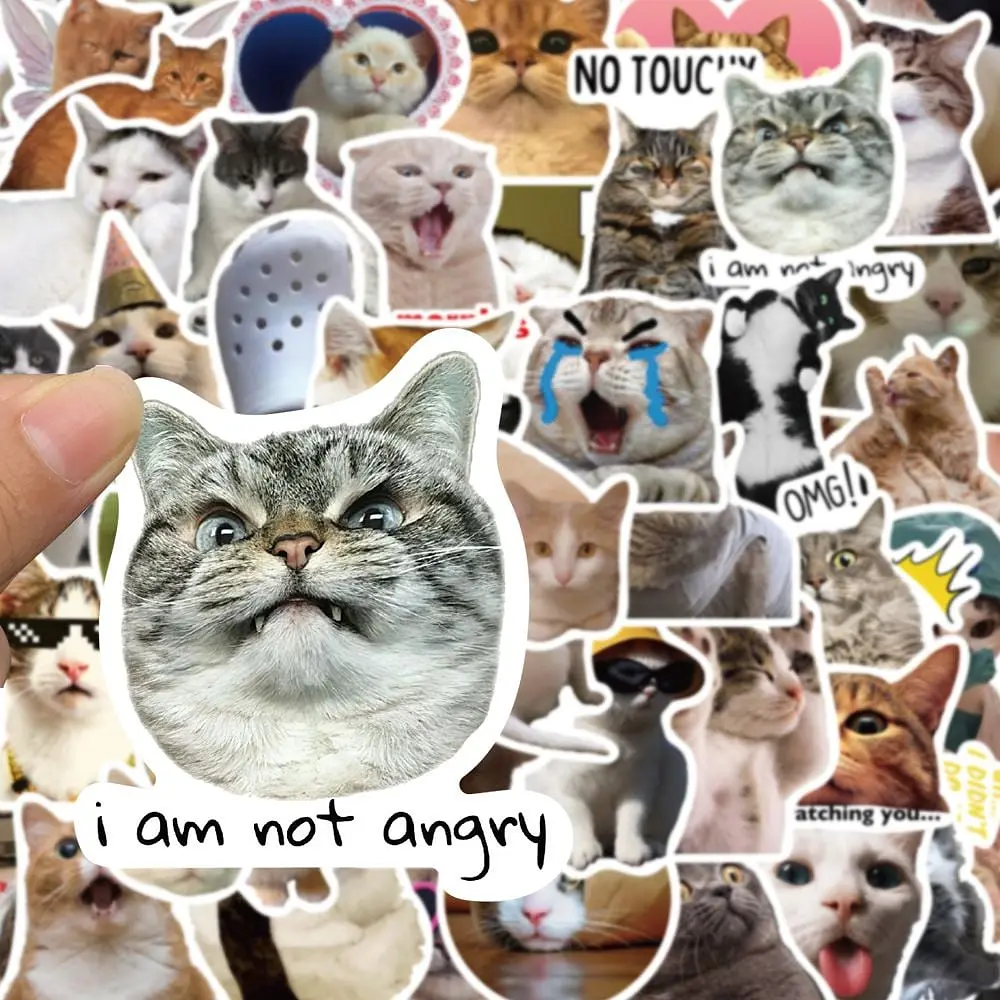 Стікерпак GeekLand Kitties 50 штук - фото 4