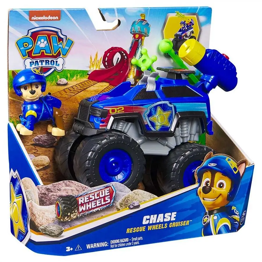 Ігровий набір Paw Patrol Великий рятувальний автомобіль-трансформер з водієм Гонщик (SM17776/6069302) - фото 2