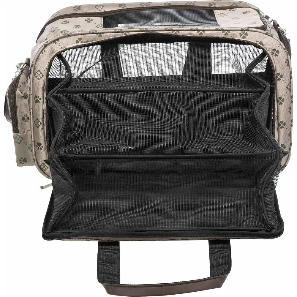 Сумка-переноска Trixie Maxima 33 x 32 x 54 см (кремова) - фото 3