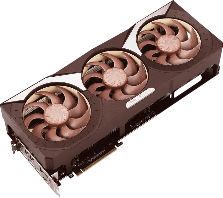 Відеокарта GeForce RTX 5080 16GB Asus Noctua OC (RTX5080-O16G-NOCTUA) - фото 4