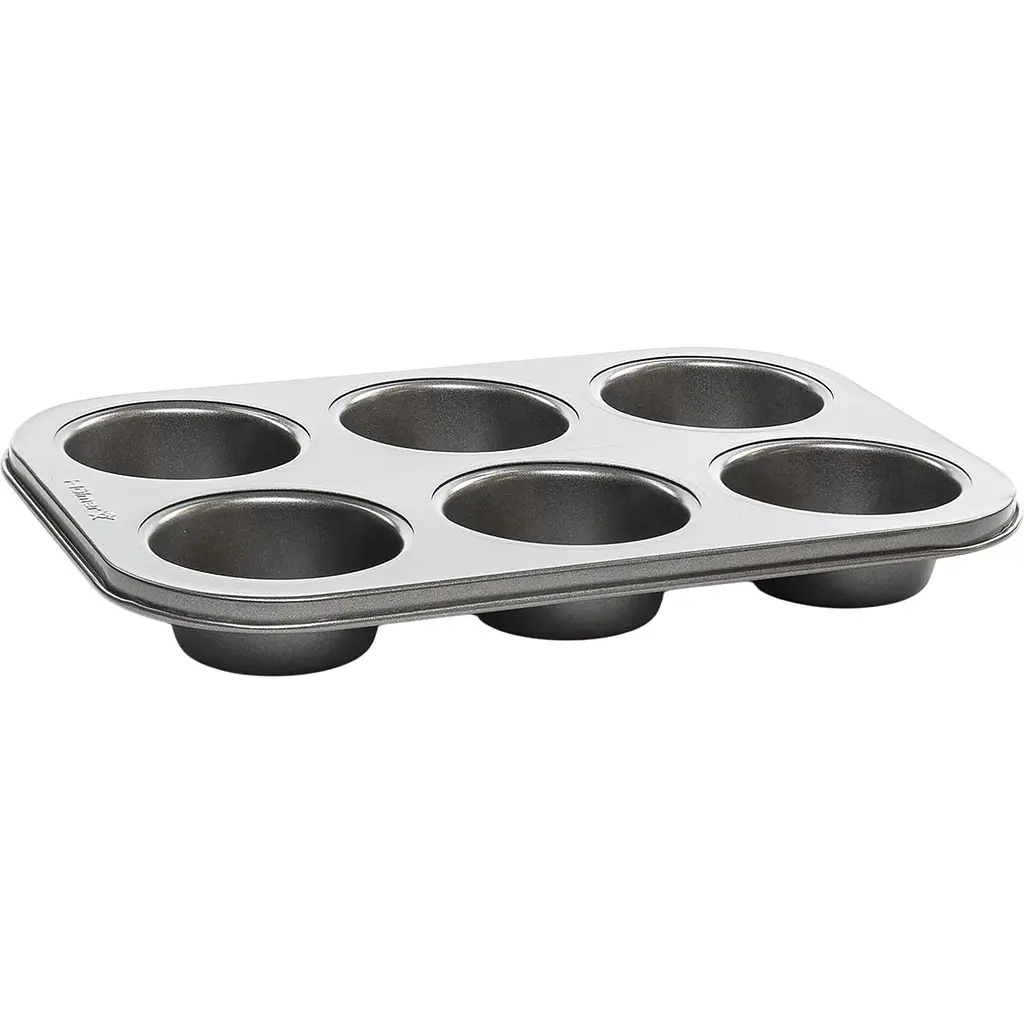 Форма для выпечки мафинов Holmer Sweet cake на 6 порций (BM-0806-RSG Sweet cake) - фото 4