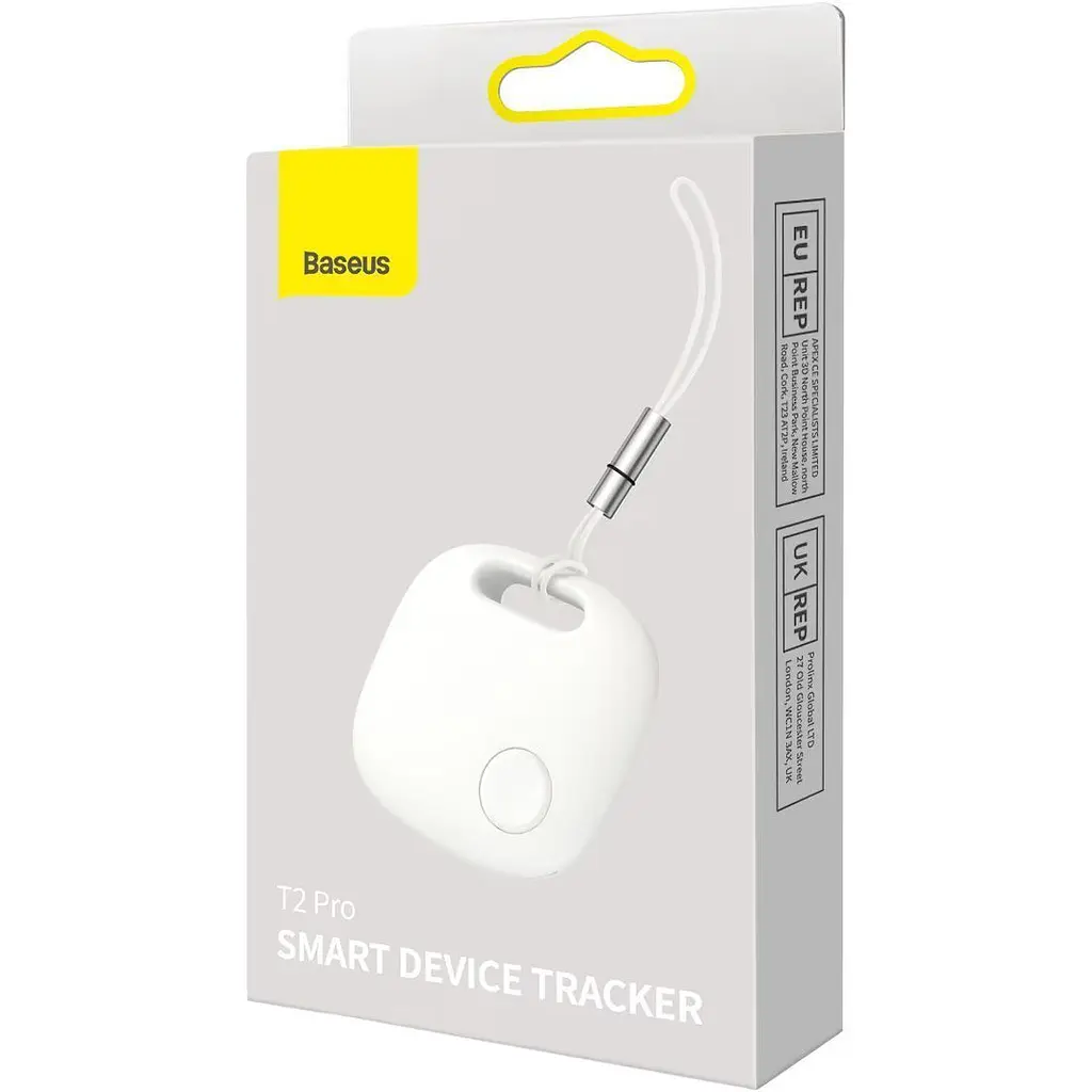 Брелок для пошуку речей Baseus T2 Pro White (FMTP000002) [146309] - фото 4