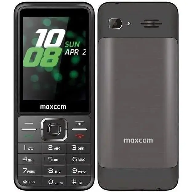 Кнопочный телефон Maxcom MM244 черный - фото 4