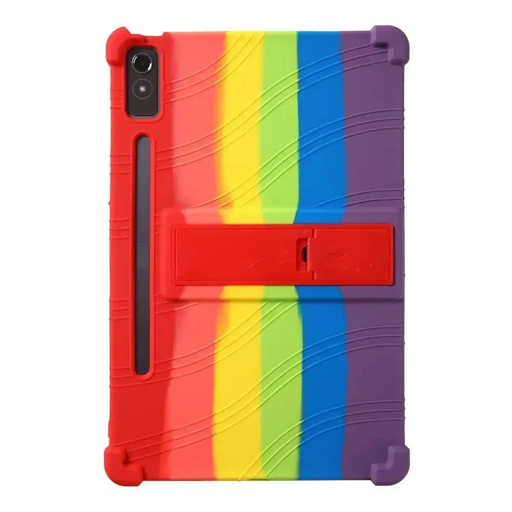 Чохол SoftGel Kids дитячий Lenovo Tab P12 12.7 TB370FU TB370XU TB240FC Веселковий - фото 3
