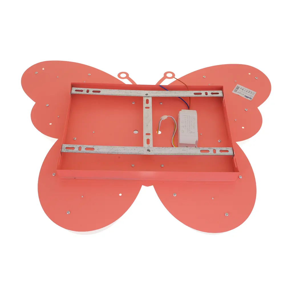 Настенный-потолочный светодиодный светильник Brille KL-455C/65W*2 Pink - фото 3