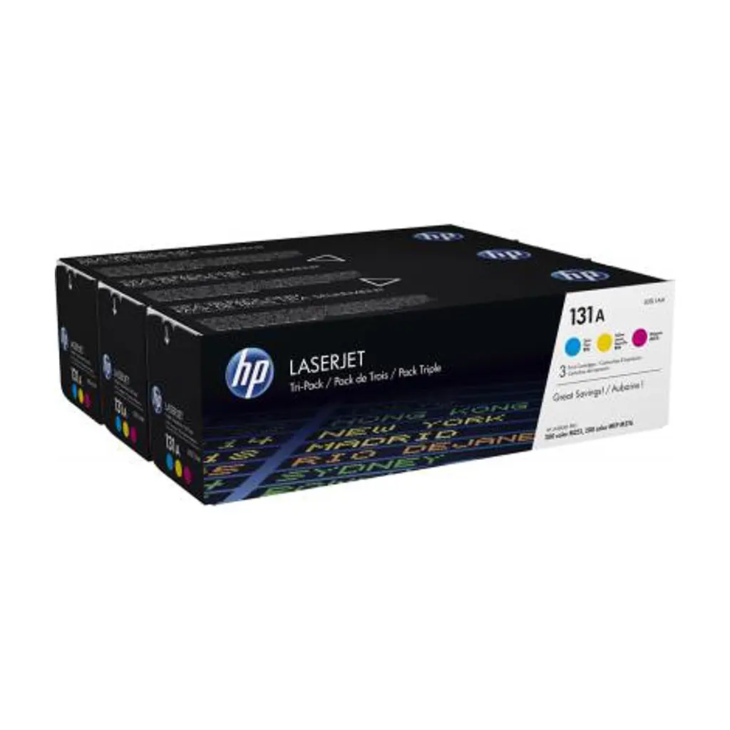Картридж HP CLJ 131A Tri-Pack (CF211A, CF212A, CF213A) (U0SL1AM)