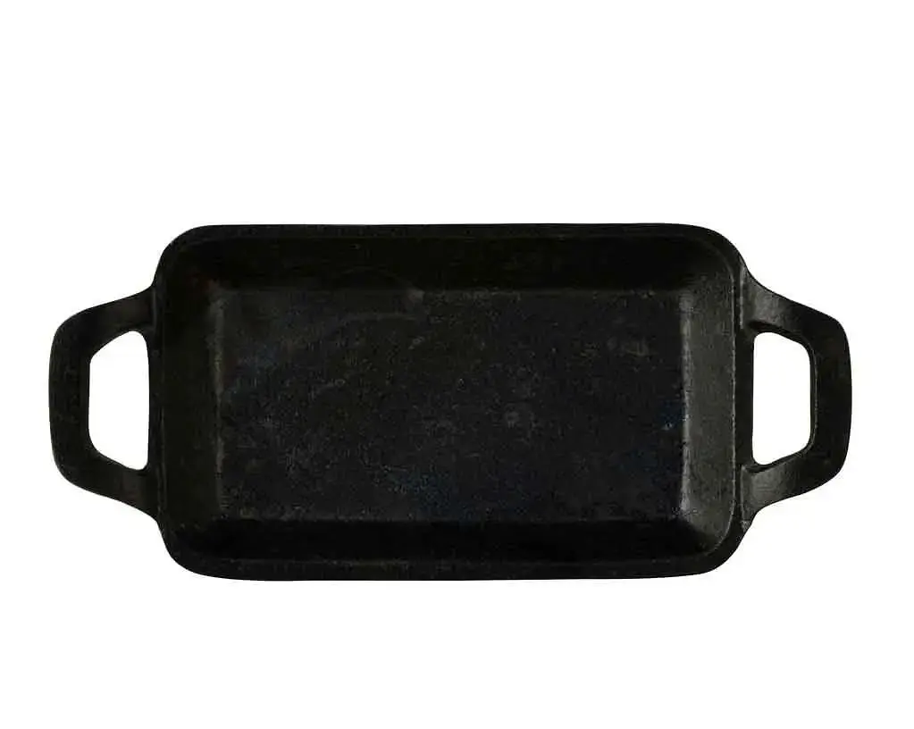 Чавунна мініформа з серверувальною дошкою MasterPro Cook & share 17х10 см прямокутна (BGMP-3807-4) - фото 3
