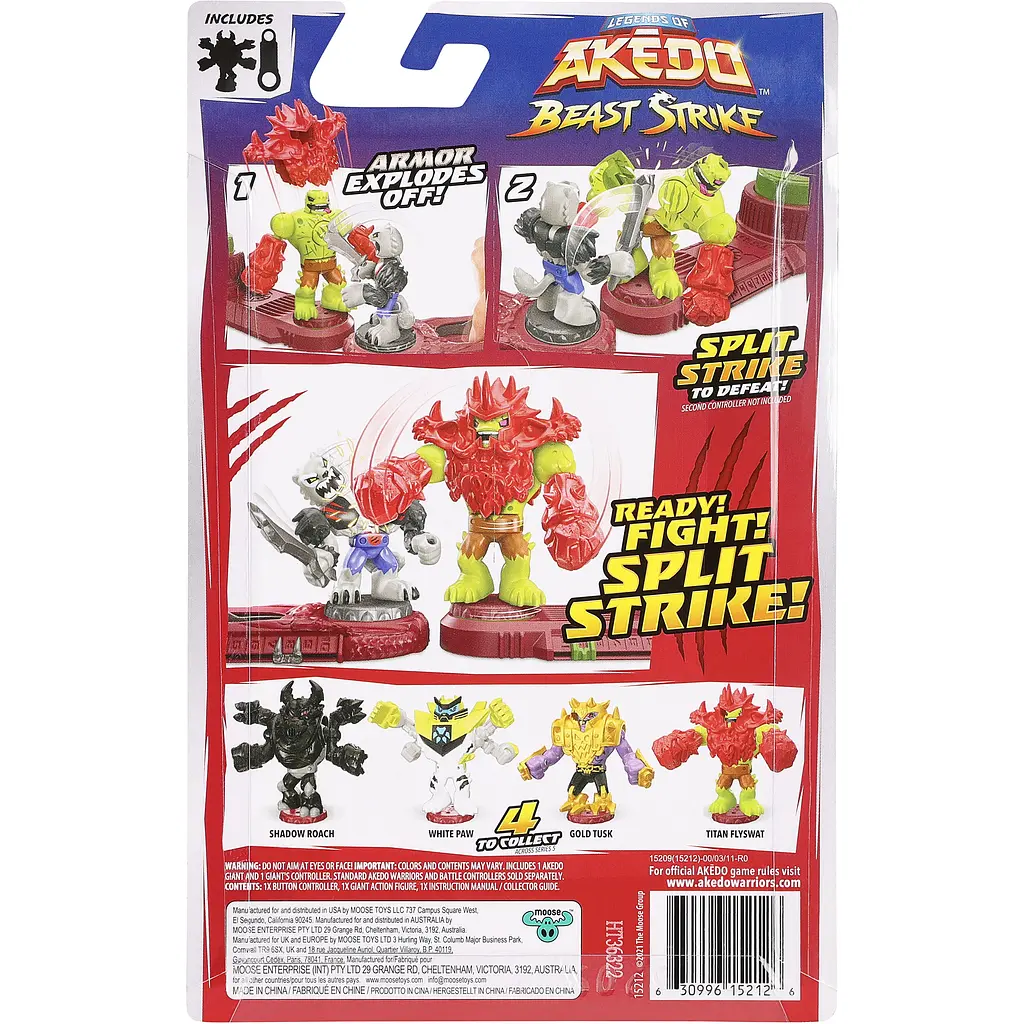 Ігровий набір Akedo Beast Strike Батл гігантів Шедоу Роуч (123324) - фото 4