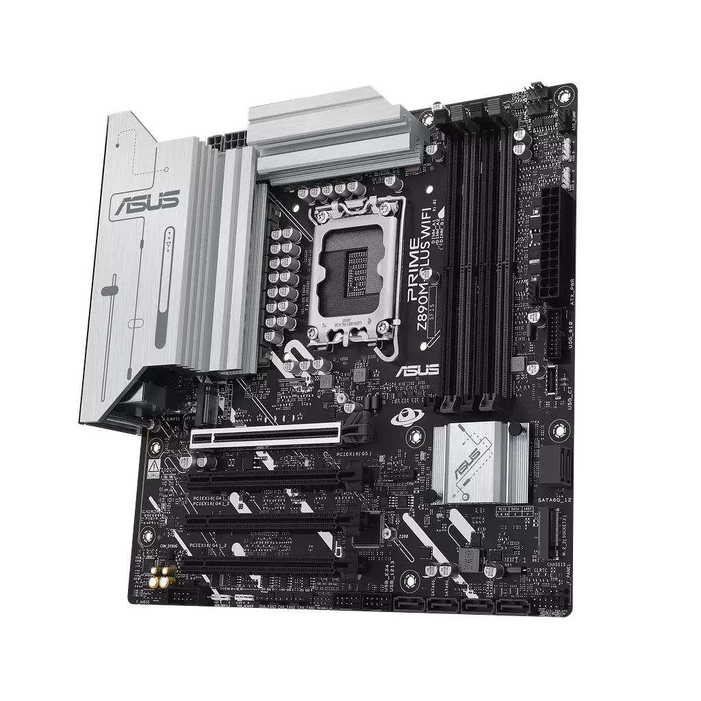 Материнcька плата Asus Z890M-Plus Prime Wi-Fi LGA 1851 (PRIME Z890M-PLUS WIFI) - фото 3