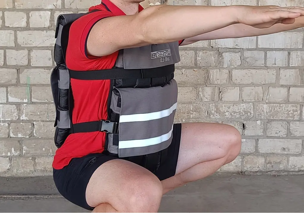 Жилет обтяжувач EasyFit Armor 18 кг набірний з кроком 0,5 кг (EF-WTV-180) - фото 5