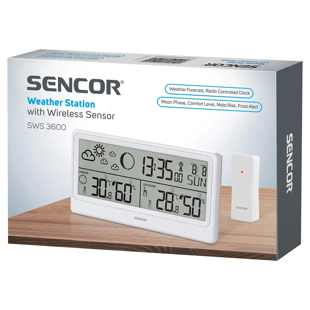 Метеостанція Sencor SWS3600 - фото 9
