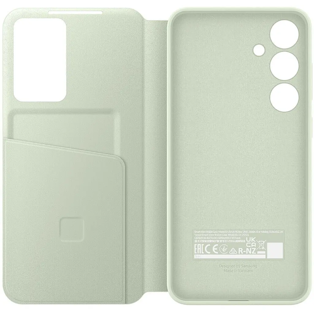 Оригінальний чохол-книжка Smart View Wallet Case для Galaxy S24 Plus (SM-S926) EF-ZS926CGEGWW - фото 5