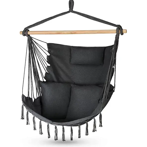 Бразильське крісло - гамак Outtec Boho Sois XXL графітовий
