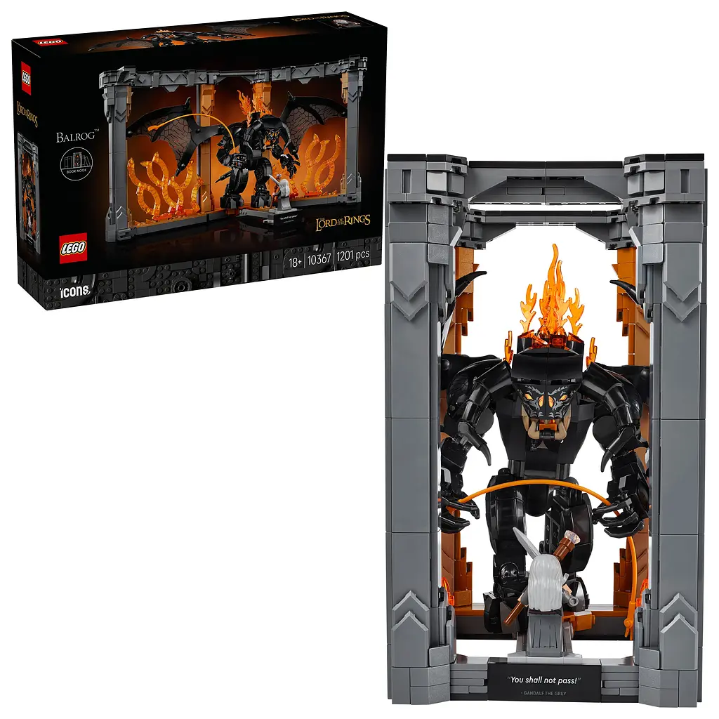 Конструктор LEGO Icons Володар перснів: Балроґ. Книжковий куточок 1201 деталь (10367) - фото 5
