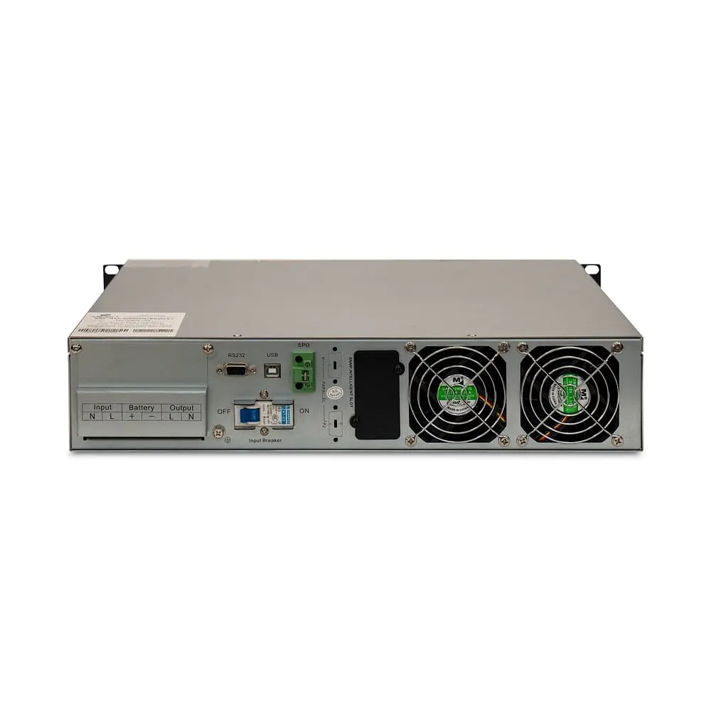 Джерело безперебійного живлення KRF-RM/3000VA/3KW Pro Online UPS Kraft (42-00048) - фото 6
