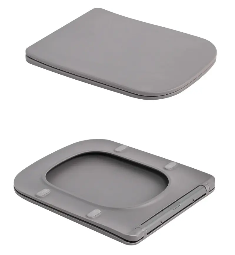 Унітаз підвісний Qtap Tern Ultra Quiet, з сидінням Slim Duroplast/ Soft-close/ Quick relase QT17332303ASSG - фото 7