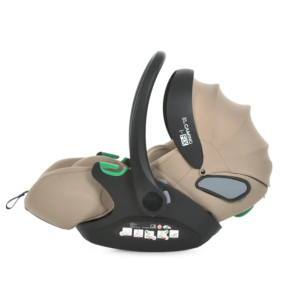Дитяче автокрісло i-FIX ME 1110 Natural Beige - фото 3