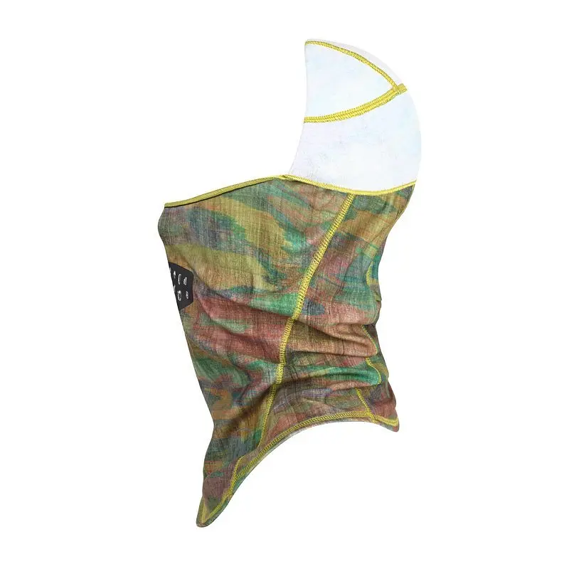 Балаклава Buff Thermonet Hinged Balaclava, Bosky Moss Green Разноцветный - фото 3