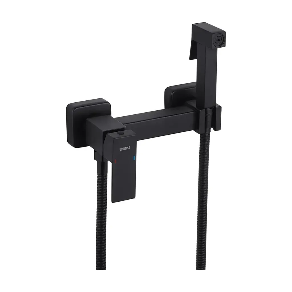 Душовий гарнітур Kroner Edelstahl Kubus-SCH063 + змішувач Edelstahl Kubus-SCH010 + змішувач Edelstahl Kubus-SCH052 (CVS30184) - фото 5