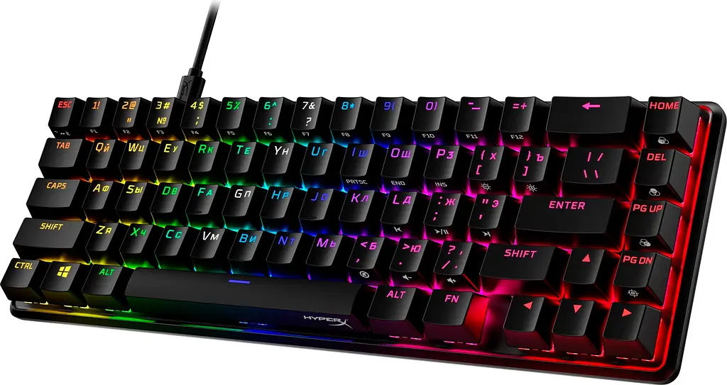 Клавіатура HyperX Alloy Origins 65 HX Red [4P5D6AX] [82129] - фото 4