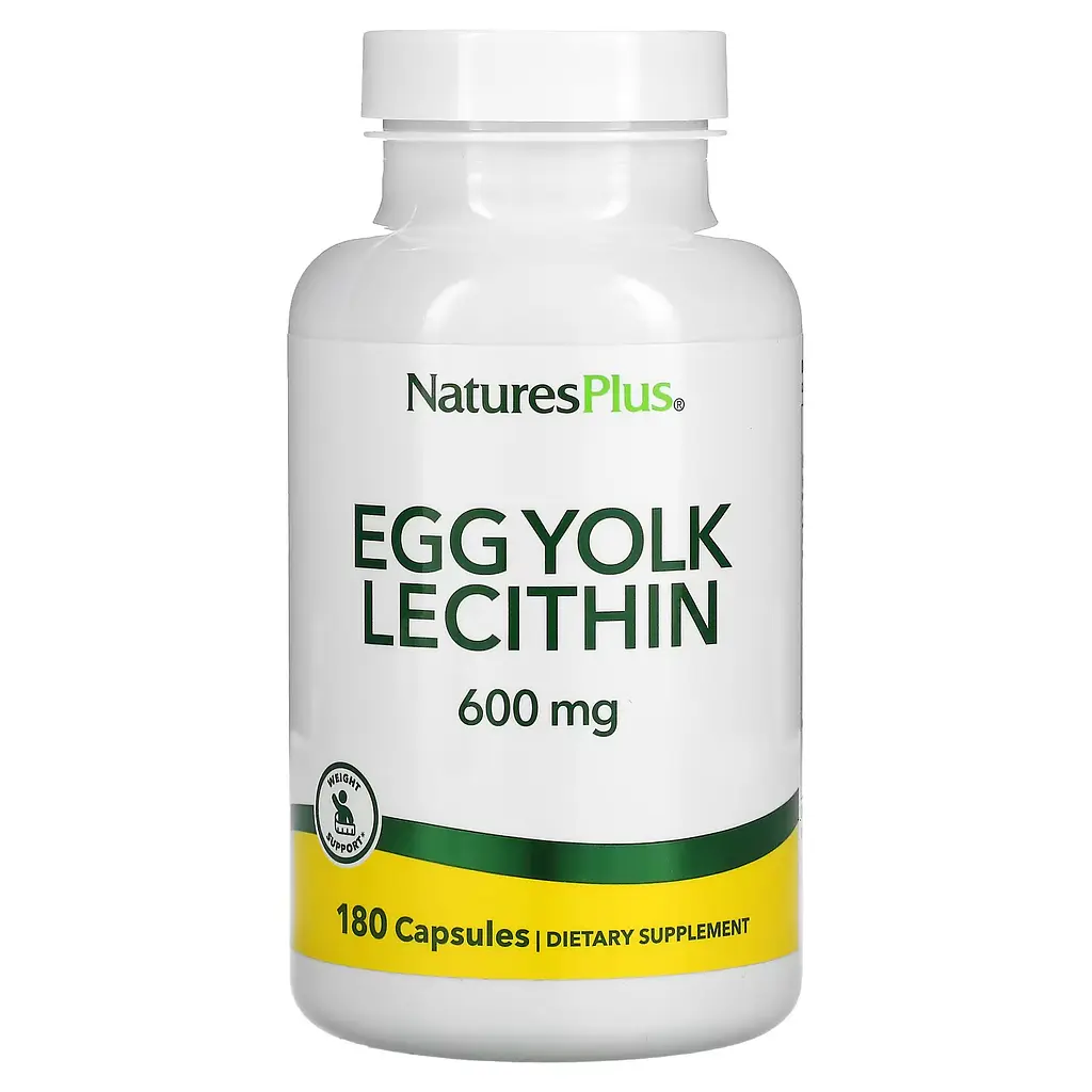 Лецитин із Яєчного Жовтка Egg Yolk Lecithin 600 мг - 180 капсул