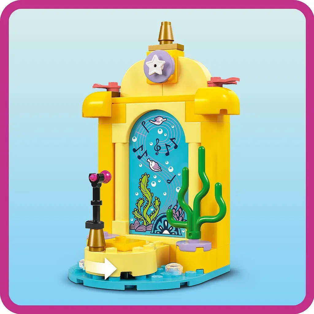 Конструктор LEGO Disney Princess Музыкальная сцена для Ариэль 60 деталей (43235) - фото 5