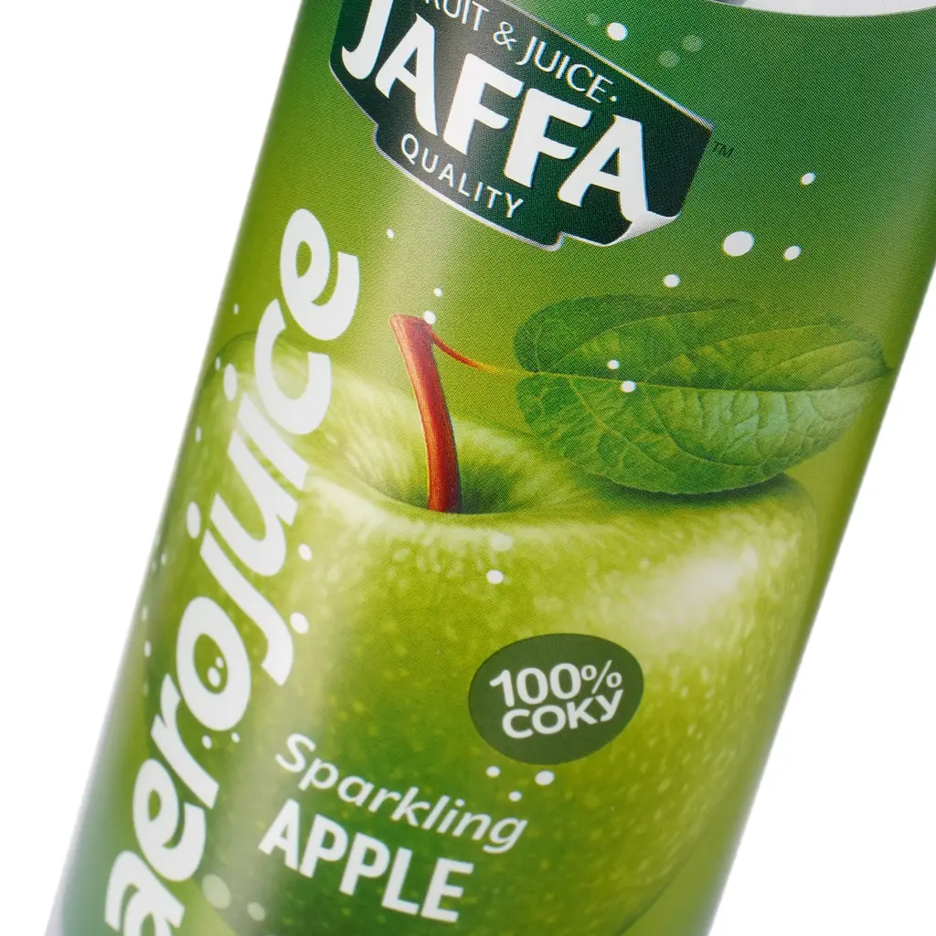 Сік газований Jaffa Aerojuice Can яблучний 0.25 л - фото 5