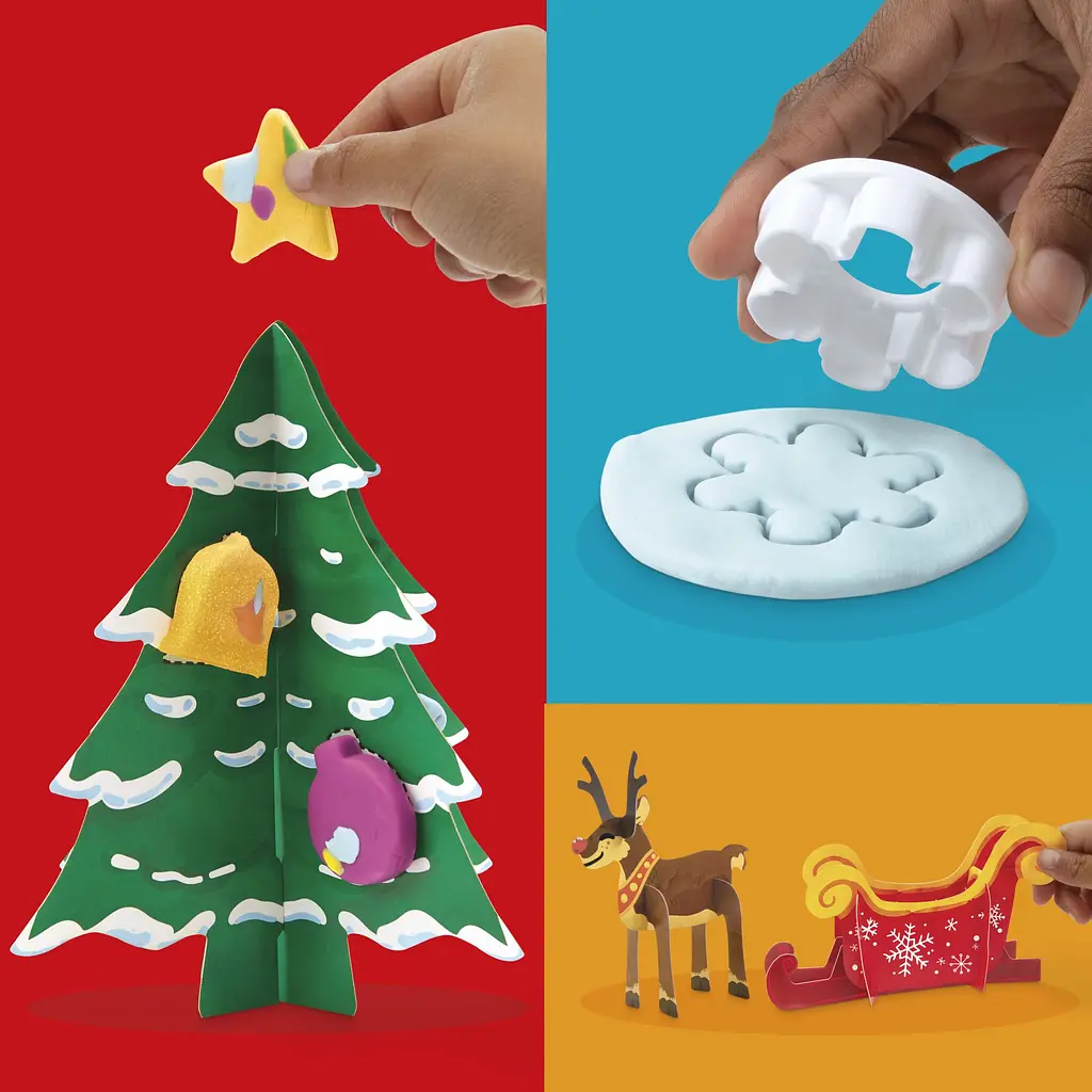 Набор для творчества с массой для лепки Play-Doh Адвент календарь (G0501) - фото 9
