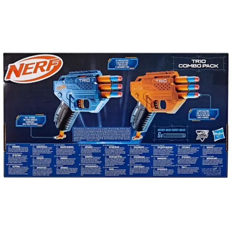 Іграшкова зброя Hasbro Набір з 2-х бластерів Еліт Тріо (F6786) - фото 5