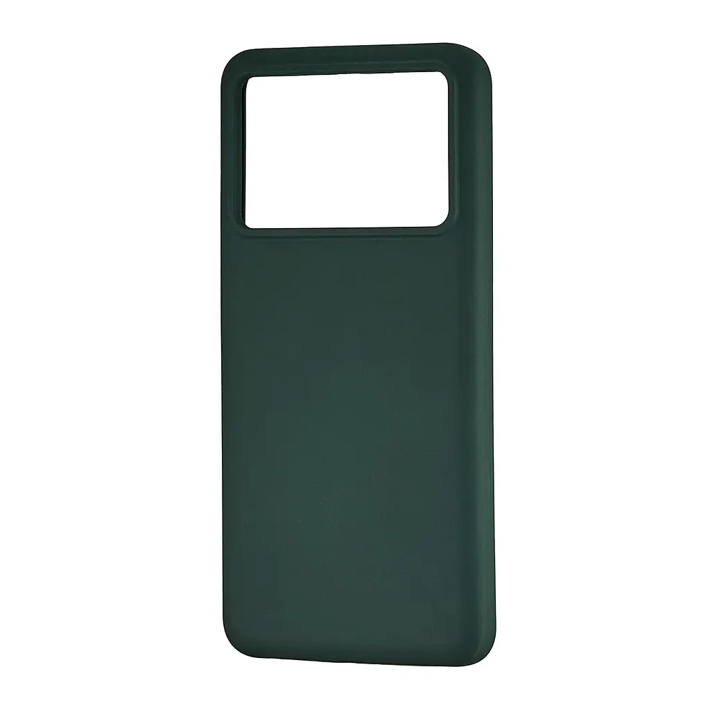 Чохол Silicone Case Xiaomi Poco X6 Pro/Redmi K70E 5G Dark Green