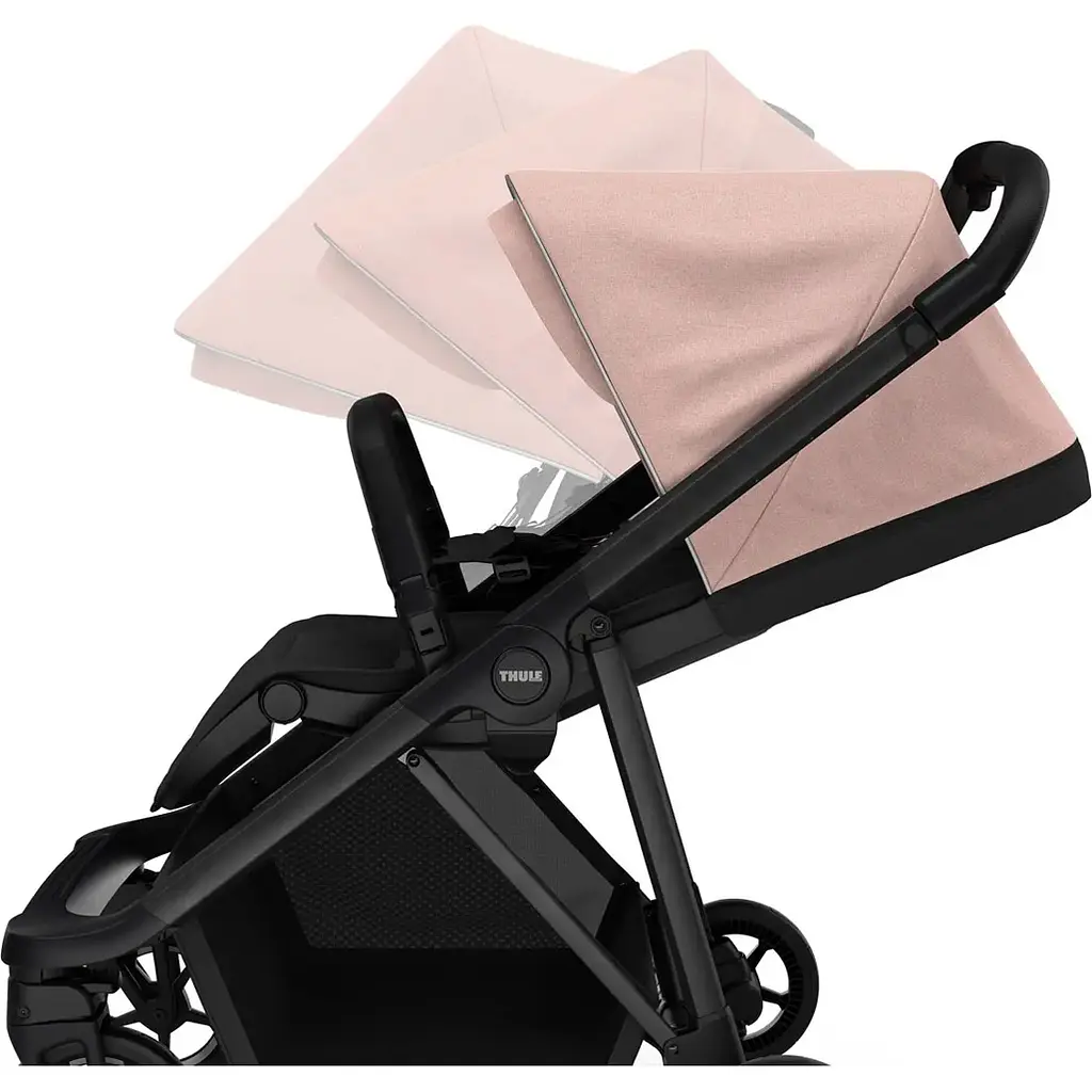 Детская коляска Thule Shine Misty Rose on Black [11400204] [107661] - фото 4