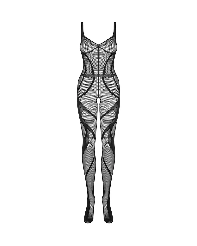 Еротичний бодістокінг з доступом Obsessive G336 S/M/L - фото 3