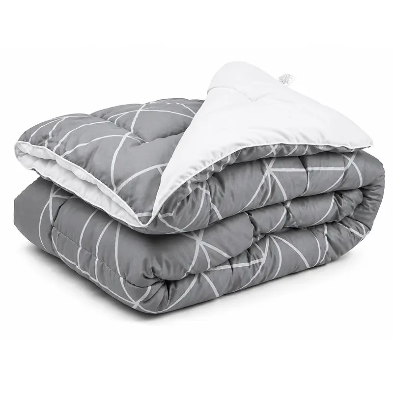 Ковдра Руно 200х220 см силіконова сіра (322.52_Crystal Grey)
