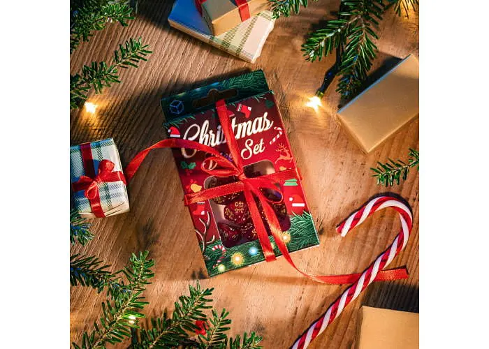Набір кубиків Christmas Dice Set , 7 шт. (SXMS4X) - фото 7