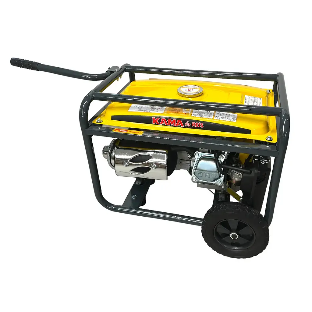 Бензиновий електрогенератор Kama KGL3500CE з електростартером 2.8кВт - фото 7