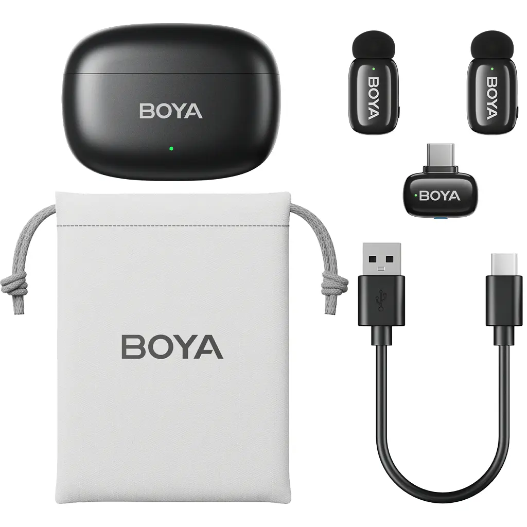 Мікрофон Boya mini-14 Type-C Black (mini-14) - фото 2