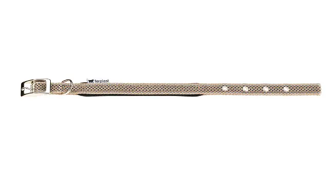 Нашийник для собак Ferplast Daytona Deluxe C25/45 нейлоновий коричнево-чорний 2.5х37-45 см 77202212 - фото 3