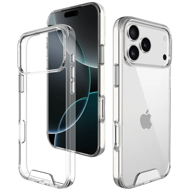 Чехол TPU Space Case transparent для Apple iPhone 17 Pro (6.3) - фото 4