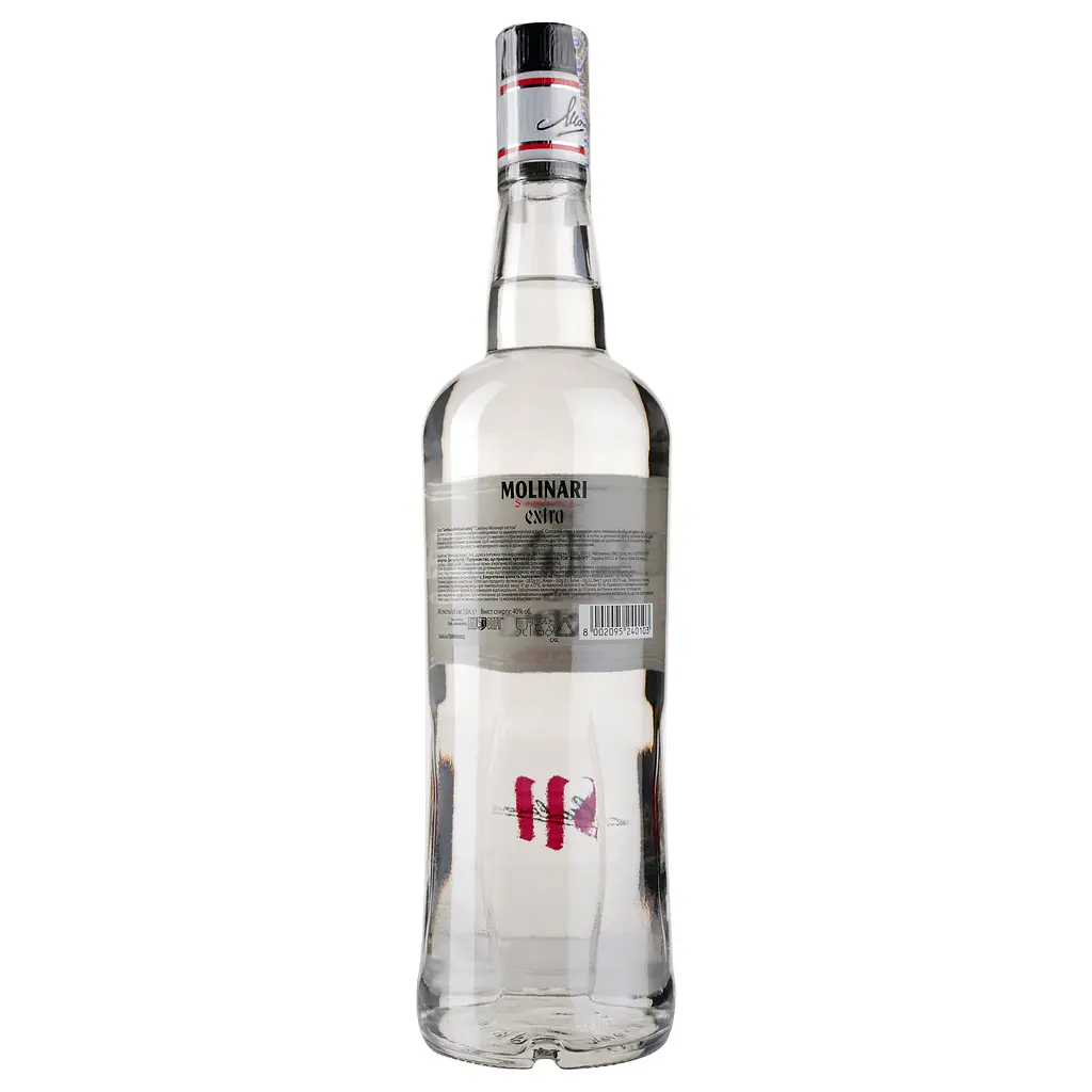 Лікер Sambuca Molinari Extra, 40%, 1 л (759522) - фото 2
