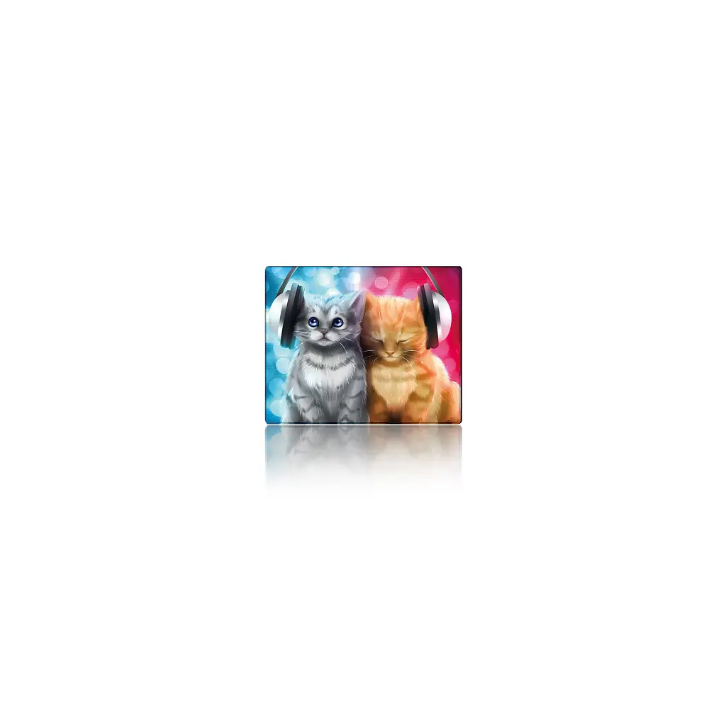 Килимок для мишки Voltronic Cats in headphones (YT-CAT31) - фото 2