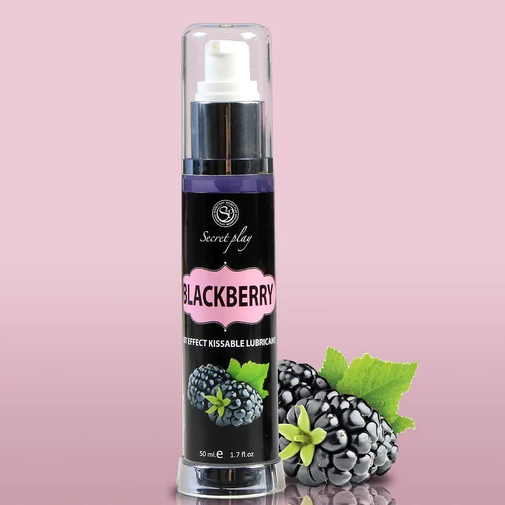 Лубрикант Secret Play Blackberry Hot Efect Kissable, 50 ml Secret play 37-3539 100470 - фото 3